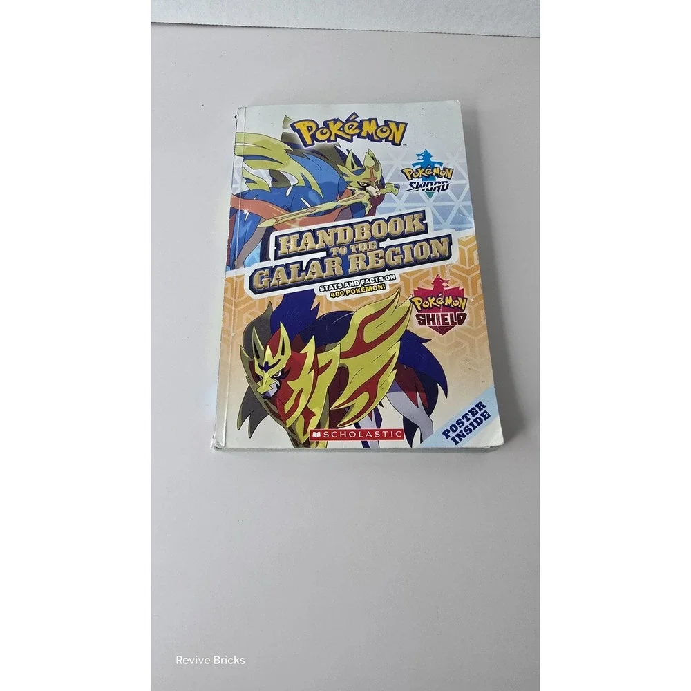 Handbook to the Galar Region; Pokémon -‎ 1338592521, paperback, Scholastic